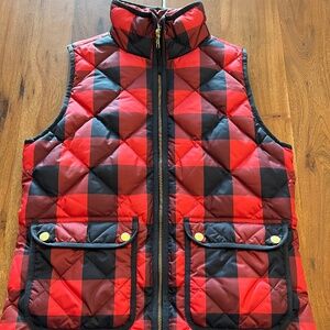 J.Crew Quilted Down Vest